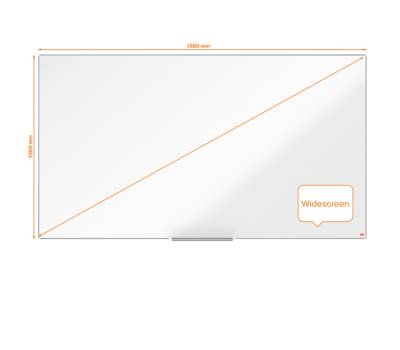 Lavagna bianca magnetica Impression Pro Widescreen - 106 x 188 cm - 85 - Nobo - 1915257 - 5028252609333 - DMwebShop - 4