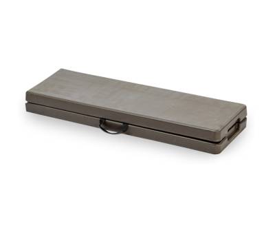 Panca pieghevole - in HDPE - 44 x 30 x 183 cm - noce - Garden Friend - P1714195 - 8023755052003 - DMwebShop - 1