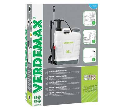 Pompa a zaino meccanico - 16 lt - Verdemax - 5979 - 8015358059794 - DMwebShop - 1