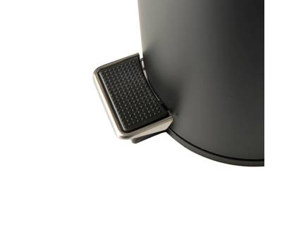 Pattumiera Premium - con pedale e vaschetta - 5 lt - nero satinato - Perfetto - 0446C - 8000957044630 - DMwebShop - 3