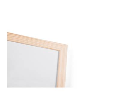 Lavagna bianca magnetica - 45 x 60 cm - cornice legno - bianco - Starline - MM04001010-STL - 8025133105059 - DMwebShop - 1