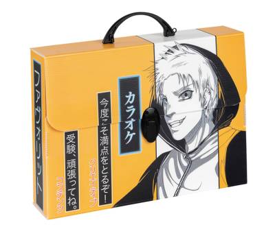 Valigetta Polionda Manga - 27 x 37,5 cm - dorso 8 cm - fantasie assortite - Favorit - 400182746 - 8006779050750 - DMwebShop - 1
