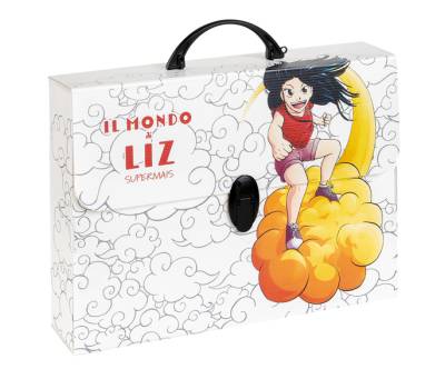 Valigetta Polionda Manga - 27 x 37,5 cm - dorso 8 cm - fantasie assortite - Favorit - 400182746 - 8006779050750 - DMwebShop - 2