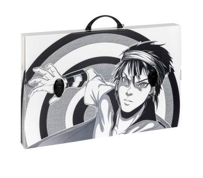 Valigetta Polionda Manga - 36,5 x 56,5 cm - dorso 5,5 cm - fantasie assortite - Favorit - 400182745 - 8006779050712 - DMwebShop - 3