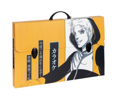 Valigetta Polionda Manga - 36,5 x 56,5 cm - dorso 5,5 cm - fantasie assortite - Favorit - 400182745 - 8006779050712 - DMwebShop - 6