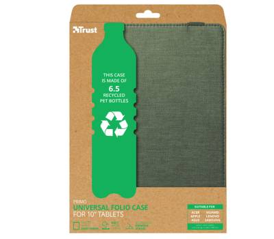 Custodia folio per tablet da 10'' Primo - verde salvia - Trust - 24498 - 8713439244984 - DMwebShop - 1