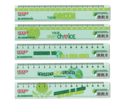 Righelli Re-generation - 16 cm - conf. 24 pezzi - Arda - RE15BAR - 8003438028327 - DMwebShop - 1