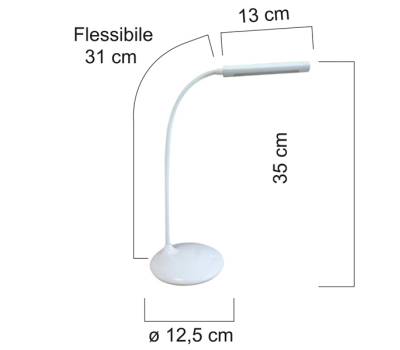 Lampada a Led Nelly - 7,8 W - Unilux - 400124483 - 3595560029372 - DMwebShop - 1