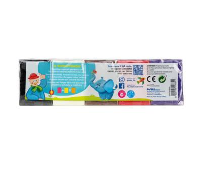 Pasta Pongo - panetto 50 gr - colori assortiti - conf. 10 pezzi - Giotto - F605000 - 8000144008391 - DMwebShop - 4
