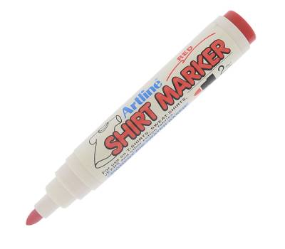 Marcatore per tessuto - punta tonda 2 mm - colori assortiti - conf. 4 pezzi - Artline - A EKT2/4W - 8007404258268 - DMwebShop - 2