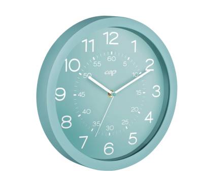 Orologio da parete Riviera Orion 820 Ri diametro 30 cm blu menta Cep 2008200991 - 25515 - 1