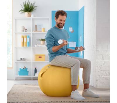 Palla Ergo Cosy - da seduta - giallo - Leitz - 52790019 - 4002432129522 - DMwebShop - 6