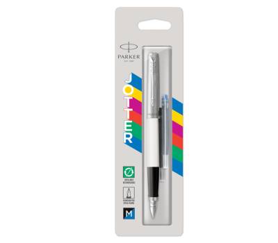 Penna stilografica Jotter Original - punta M - fusto bianco - Parker - 2096871 - 3026980968717 - DMwebShop - 1
