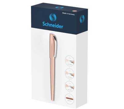 Set penna stilografica Callissima - 3 punte intercambiabili incluse - fusto albicocca - Schneider - P143806 - 4004675148155 - DMwebShop - 1