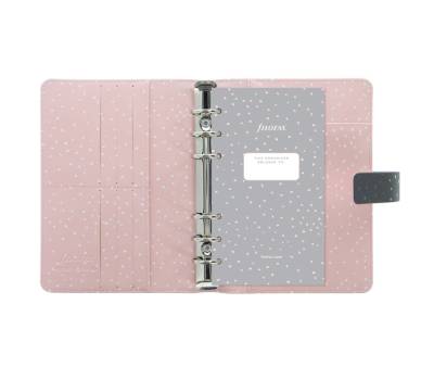 Organiser Confetti - f.to Personal - 187 x 153 x 40 mm - con cinturino - nero - Filofax - 22-028722 - 5059145460182 - DMwebShop - 2