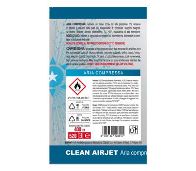 Aria Compressa Clean AirJet con cannuccia - 400 ml - Starline - A02061-1 - 8025133128515 - DMwebShop - 1
