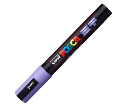 Marcatore Uni posca pc5m punta media lilla Uni Mitsubishi - 28096 - 1