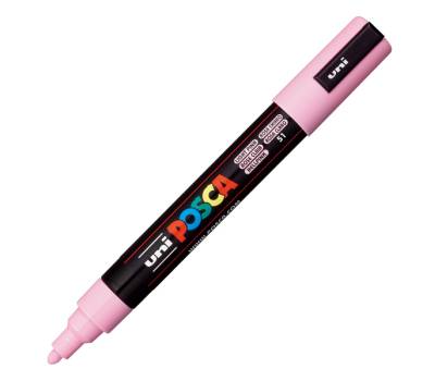 Marcatore Uni Posca PC5M - punta media 1,8 - 2,5 mm - colori assortiti pastel - conf. 8 pezzi - Uni Mitsubishi - M PC5MP 8P - 8007404249242 - DMwebShop - 7