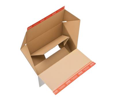 Scatola per spedizione E-Commerce - 18,4 x 14,9 x 12,7 cm - bianco - conf. 20 pezzi - Colompac - CP155.155/20 - 4033657964681 - DMwebShop - 1