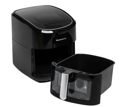 Friggitrice ad aria - 37,5 x 42,5 x 36 cm - nero - Melchioni - 118340024 - 8006012370492 - DMwebShop - 3