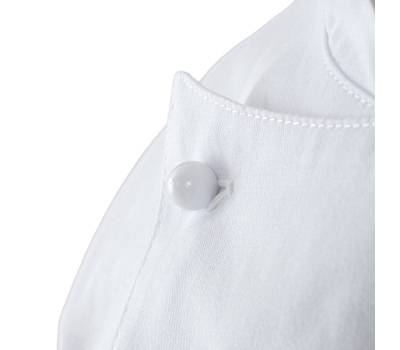 Giacca da cuoco Adriano - a manica lunga - taglia M - bianco - Giblor's - Q8G00183-C01-M - 8056149337615 - DMwebShop - 1