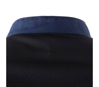 Giacca cuoco Thiago - da uomo - manica corta - taglia L - blu - Giblor's - Q8GX0103-Z48-L - 8058045581604 - DMwebShop - 2