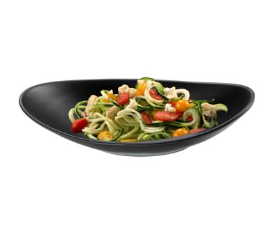 Piatto ovale - 31 x 16 x 4 cm - melamina - Leone - T8205 - 8024112001900 - DMwebShop - 1
