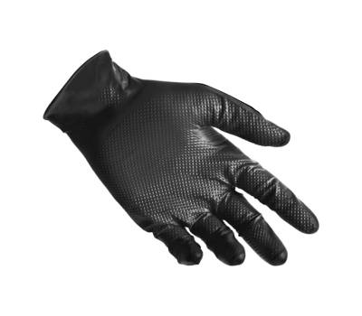 Guanti in nitrile N85B - ultra resistenti - taglia M - nero - conf. 50 pezzi - Reflexx - N85B/M(8) - 8032891634059 - DMwebShop - 1