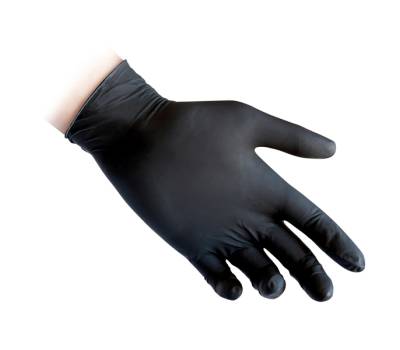 Guanti in nitrile N81 - taglia M - nero - conf. 100 pezzi - Reflexx - N81/M8) - 8032891630082 - DMwebShop - 1