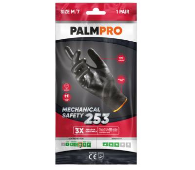 Guanti mechanical Safety Palmpro 253 - taglia M - nero - Icoguanti - NXLH5253/M(7) - 8005830012621 - DMwebShop - 1