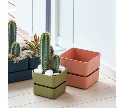Vaso Veleta - 0,75 lt - verde oliva - Teraplast - 08768012313 - 8051560207523 - DMwebShop - 2