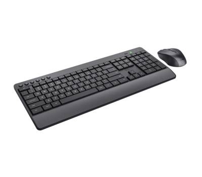 Set tastiera wireless + mouse wireless ultrasilenzioso Trezo - Trust - 24530 - 8713439245301 - DMwebShop - 1