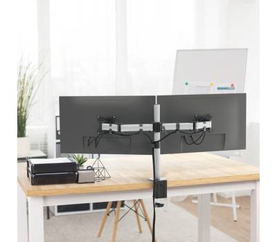 Braccio porta monitor Select - per 2 monitor - Durable - 5095-23 - 4005546734996 - DMwebShop - 5