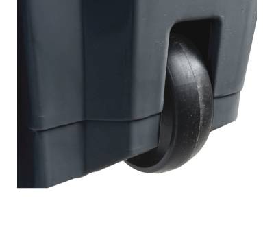 Contenitore mobile Ecoconti a pedale 80 lt plastica riciclata grigio Medial 912872 - 27484 - 1