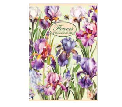 Quaderno Nature Flowers - A5 - 5 mm - 42 fogli - 80 gr - conf. 10 pezzi - Pigna - 02088355M - 8005235510371 - DMwebShop - 6