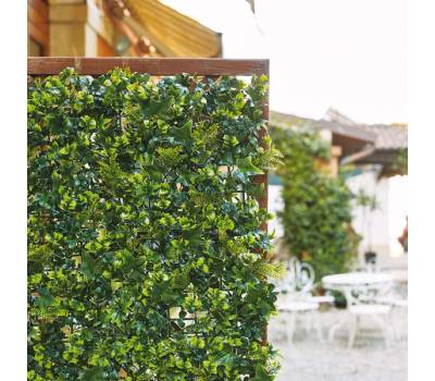 Siepe sintetica Borneo Verdecor - 0,5 x 1 mt - Verdemax - 5668 - 8015358056687 - DMwebShop - 1