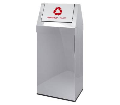Contenitore - 30 lt - acciaio inox - Laminart - 551/AD - DMwebShop - 2