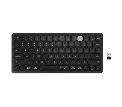 Tastiera compatta - con doppia funzionalita' - wireless multidispositivo - Kensigton - Kensington - K75502IT - 5028252619592 - DMwebShop - 1