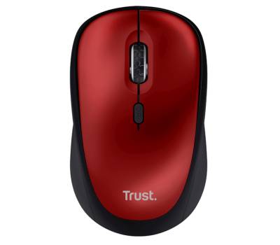 Mouse wireless Yvi+ - silenzioso - rosso - Trust - 24550 - 8713439245509 - DMwebShop - 1