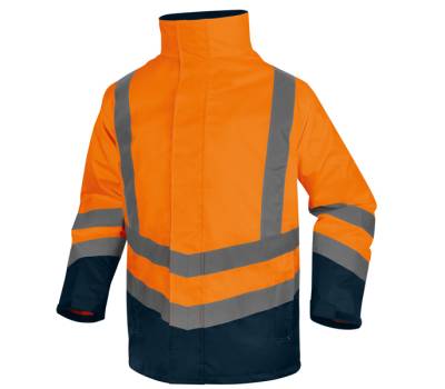 Parka 5 in 1 Optimum 3 alta visibilita' - taglia L - arancio fluo - Deltaplus - OPTI3OMGT - 3295249276720 - DMwebShop - 1