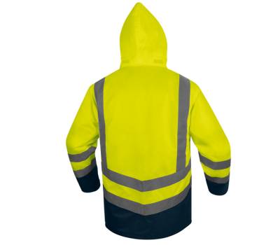 Parka 5 in 1 Optimum 3 alta visibilita' - taglia L - giallo fluo - Deltaplus - OPTI3JMGT - 3295249276652 - DMwebShop - 2