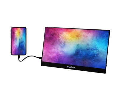 Monitor Portatile 14' Full HD 1080p - Verbatim - 49590 - 23942495901 - DMwebShop - 4