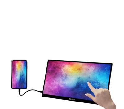 Monitor Portatile 17' Touchscreen Full HD 1080p - Verbatim - 49593 - 23942495932 - DMwebShop - 2