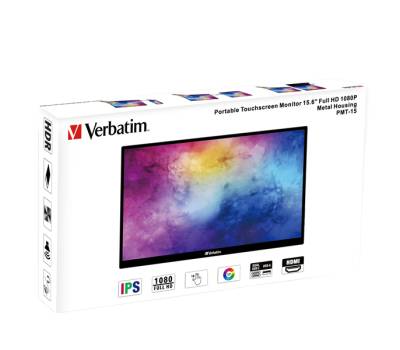 Monitor Portatile 17' Touchscreen Full HD 1080p - Verbatim - 49593 - 23942495932 - DMwebShop - 4