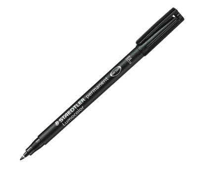 Pennarello Lumocolor Permanent 318 - punta 0,6 mm - nero - conf. 10 pezzi - Staedtler - 318-9 - 4007817304563 - DMwebShop