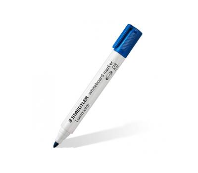 Pennarelli Lumocolor whiteboard 351 - punta tonda - tratto 2 mm - blu - Staedtler - 351-3 - 4007817328811 - DMwebShop
