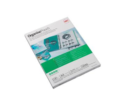 Pouches - A4 - 216 x 303 mm - 2 x 75 micron - conf. 100 pezzi - GBC - 3740400 - 26594A - DMwebShop