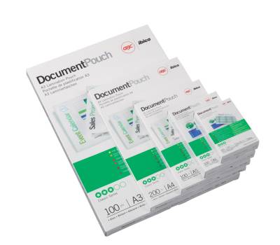 Pouches - carta credito - 54 x 86 mm - 2 x 125 micron - conf. 100 pezzi - GBC - 3740300 - 33816028616 - DMwebShop