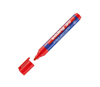 Marcatore a base d'acqua 30 - punta tonda - 1,5 - 3 mm - rosso - Edding - E-30 002 - 4004764305094 - DMwebShop