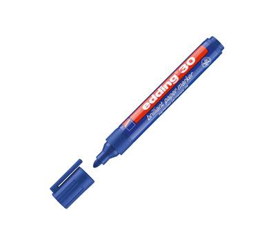 Marcatore 30 a base d'acqua - punta tonda - 1,5 - 3 mm - blu - Edding - 4-30003 - 4004764305100 - DMwebShop